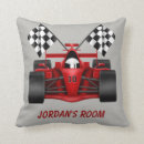 Search for checkered pillows Race car