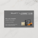 Search for forklift business cards Haulage