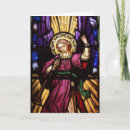 Search for angel in stained glass cards Christian