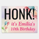 Search for happy birthday outdoor signs Car parade