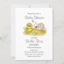 Search for duck baby shower invitations nature