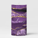 Search for purple glitter candles Sparkle