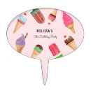 Search for ice cream cake toppers Party