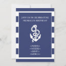 Search for nautical anniversary invitations Navy