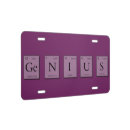 Search for chemistry license plates Elements