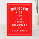 Search for niece graduation cards Girl
