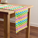 Search for bright colors table runners Modern