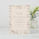 Search for boho shower invitations Whimsical wildflowers