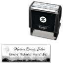 Search for beauty salon stamps Typography