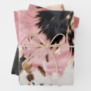 Search for cowhide wrapping paper Black