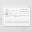 Search for bridal shower request recipe cards Floral