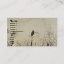Search for hawk business cards nature
