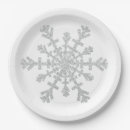 Search for silver christmas plates Snowflake
