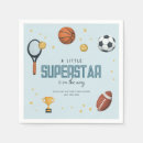 Search for sports napkins baby shower