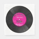 Search for rock roll napkins Vintage