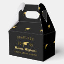 Search for graduation favor boxes Gold
