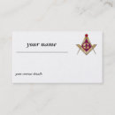 Search for freemason business cards Gold