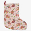Search for sloth christmas stockings Cute