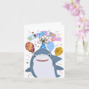 Search for shark birthday cards Celebration