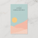 Search for desert business cards Abstract