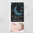 Search for moon birth announcement cards Elegant