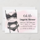 Search for lingerie bachelorette party invitations Ooh la la