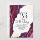Search for marble birthday invitations Agate
