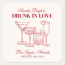 Search for cocktail stickers Red