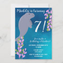 Search for underwater birthday invitations Girl