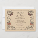 Search for mushroom wedding invitations Cottagecore
