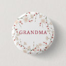 Search for family baby shower buttons Grandma
