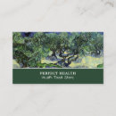 Search for olive tree business cards Customer