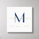 Search for bridal shower canvas prints Blue