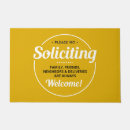 Search for no soliciting doormats Modern