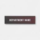 Search for name plate door signs Police department