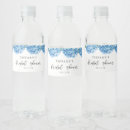 Search for bridal shower water bottle labels Floral