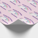 Search for glitter wrapping paper Unicorn