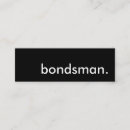 Search for bail bondsman business cards Bondsmen