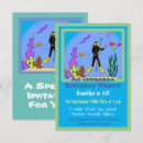 Search for scuba diving birthday invitations For kids