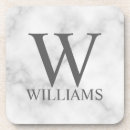 Search for monogram coasters Initial