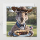 Search for australian animal invitations Kangaroo