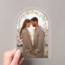 Search for acrylic save the dates Wildflower