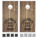 Search for wedding cornhole sets Wood