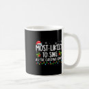 Search for singing christmas mugs Santa