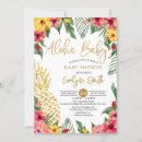 Search for beach baby shower invitations Pineapple