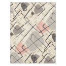 Search for 1950s tablecloths Geometric pattern