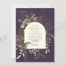 Search for purple rehearsal dinner invitations Formal