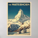 Search for vintage matterhorn posters Switzerland