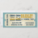 Search for train ticket invitations Choo choo