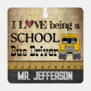 Search for school bus ornaments Driver